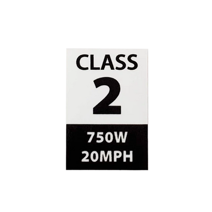 Class 2 ebike kit