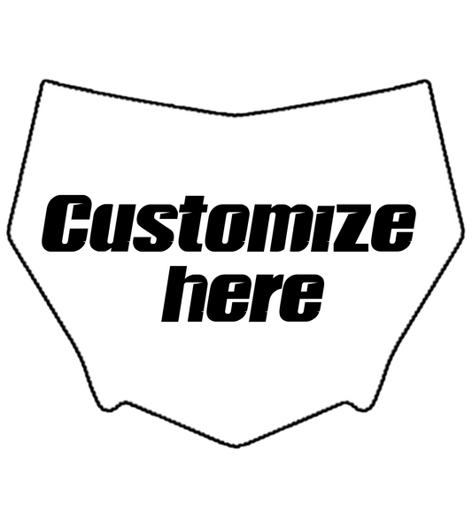 Motocutz Plate decal